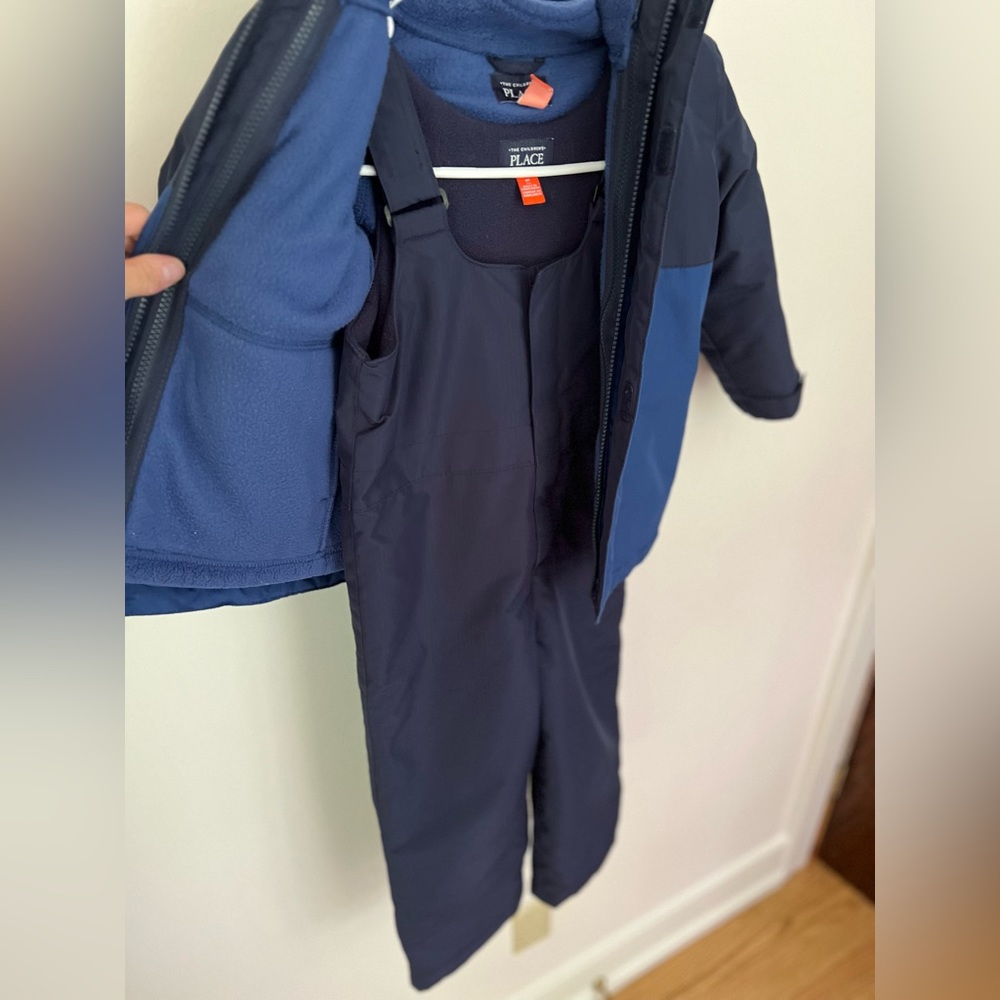 Toddler Boy Winter Snowpants, Coat & Hat